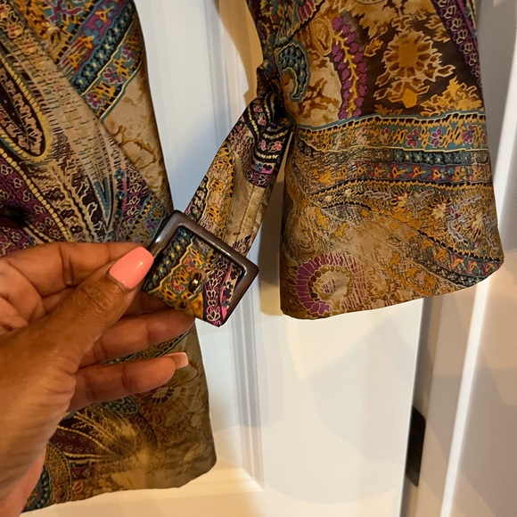 Etcertra paisley jacket size 10 - Picture 4 of 5